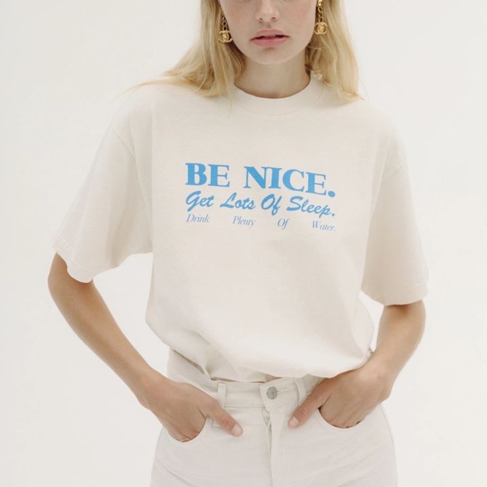 Sporty & Rich 'Be Nice' tshirt